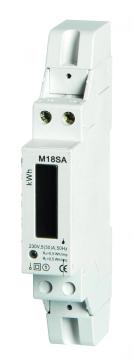 Din rail mounted Micro Electronic Kilowatt Hour Meter(18mm Wide)