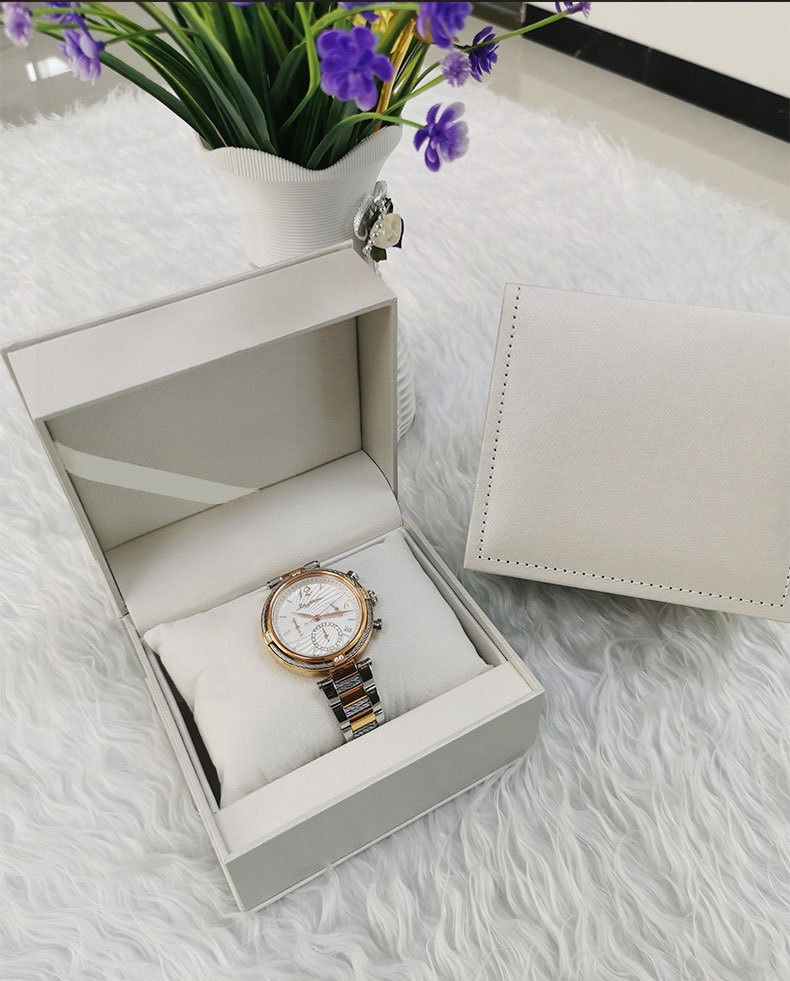 Wholesale Paper White Watch Square display box
