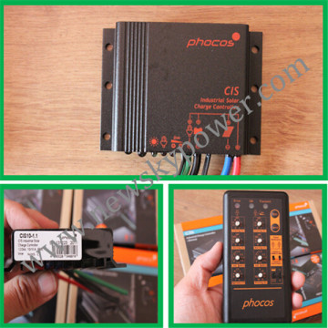 cis10 cis20 12v solar panel charge controller solar panel controller phocos controller