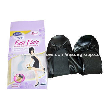 Super soft foldable flat shoes, made in China, hot sale
