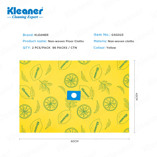 Panos de limpeza de piso não tecido GSG023 Kleaner