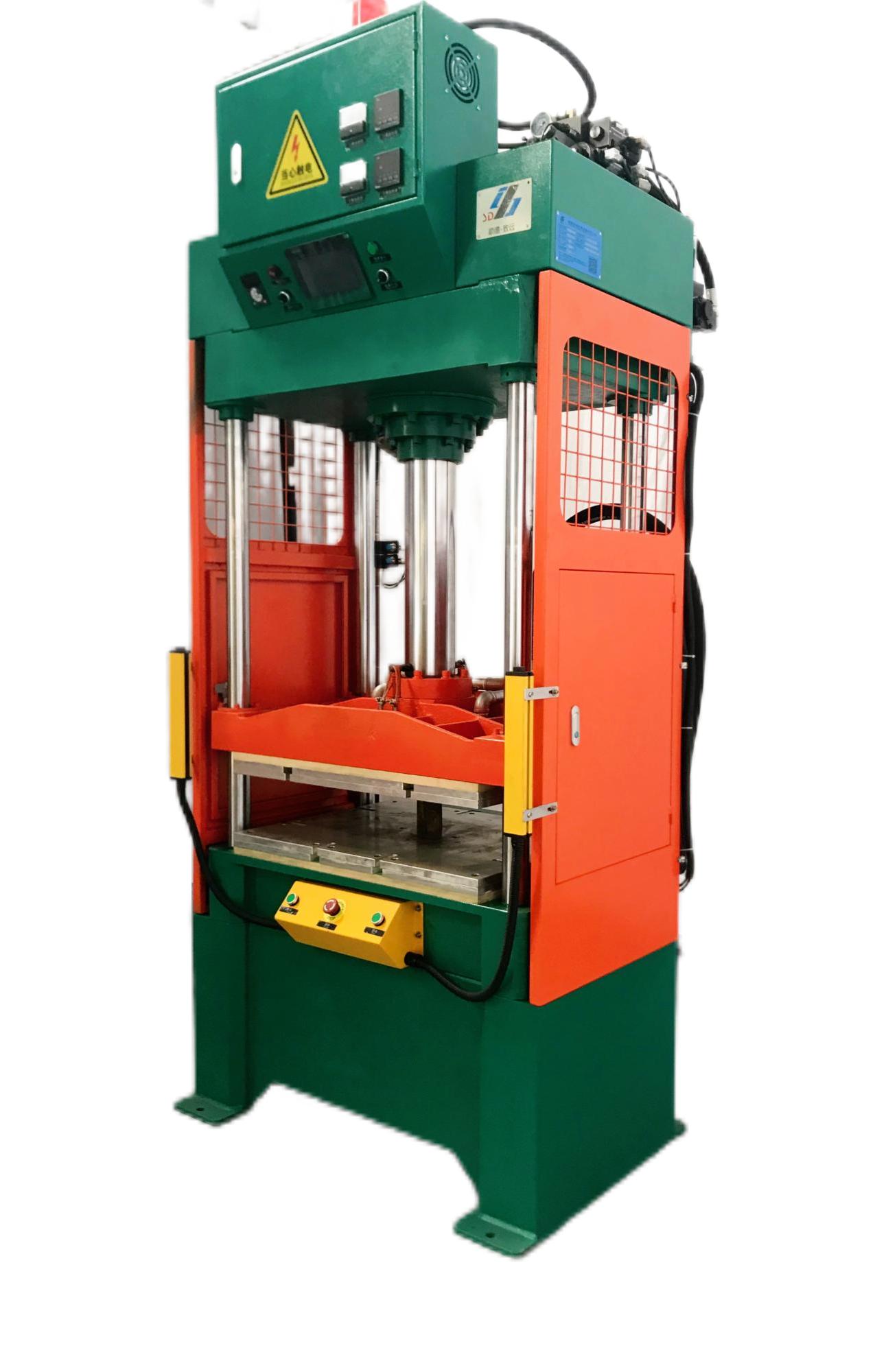 Servo hydraulic dry press shaping machine