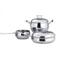 3ply Body Stainless Steel Cookware