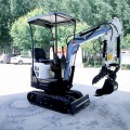 crawler excavator small 1 ton mini excavator digging