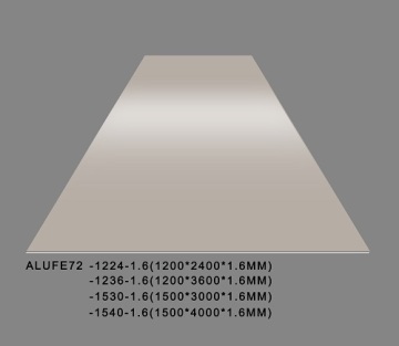 Glossy Latte Aluminum Sheet Plate 5052 H32