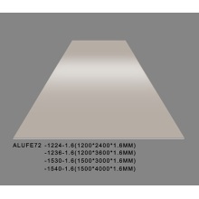 Glossy Latte Aluminum Sheet Plate 5052 H32