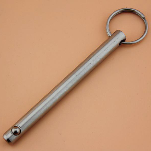 6 mm-es rozsdamentes acél gyorskioldó gyűrű rögzítőcsap