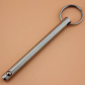 6 mm-es rozsdamentes acél gyorskioldó gyűrű rögzítőcsap