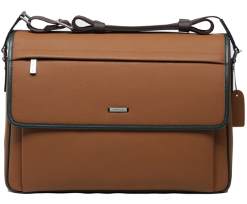 High-Grade Stylish Camel Genuine Leather Shoulder Bag