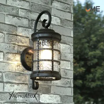 Ripple Glass outdoor garden lighting, IP44