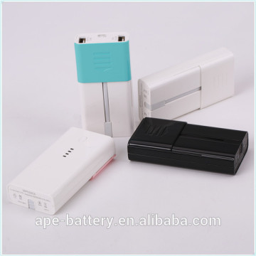 Dual USB 5200mAh AC charging smart new power bank