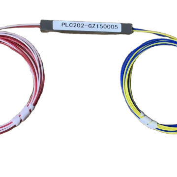 2X2 to 2X64 PLC Optical Splitter without Connector in Steel Tube