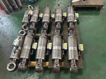 Customizable bulldozer oil cylinder