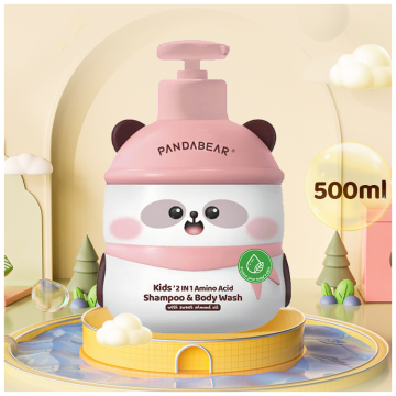 In Stock 500ml Kids 2 In 1 Shampoo And Body Wash Gel Organic Babi Moisturizing Shower Gel