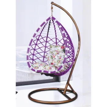 Hot Sale Rattan Patio Egg Swing - Outdoor Hanging Chair Furniture