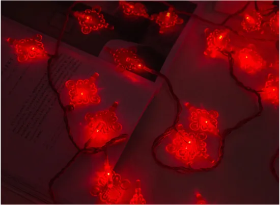 LED Chinese Knot Flashing Lights