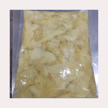 Wholesale 1 kg White Bulk Sushi Ginger for Sushi Making