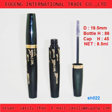 Luxury Mascara Tube With Makeup brushes Empty