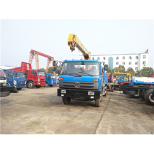 Dongfeng Chassis Telescoping Boom Truck Crane مثبتة