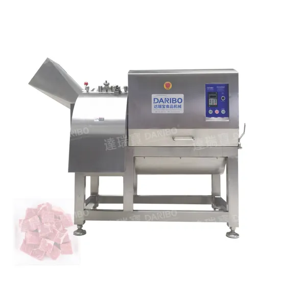 DARIBO Heavy Duty Frozen Meat Dicer for Sale: Pork and Beef Cubic Cutting Machinery