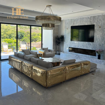 High-end Custom Italian Couches for Luxury Living Rooms