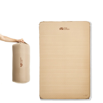 Mobi Garden Camping Bơm bơm hơi bơm hơi - Bed Bed Air/Double Air Bed tự động - chống ẩm &amp; di động