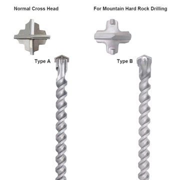 Cross Tip Cutters SDS MAX Shank Hammer Drills