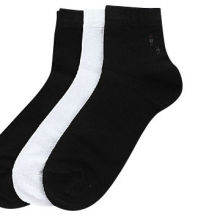 Men's Socks, Made of Combed Cotton Material, Plain Design, with High QualityNew