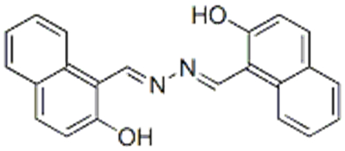 1-Naphthalenecarboxaldehyde,2-hydroxy-, 2-[(2-hydroxy-1-naphthalenyl)methylene]hydrazone CAS 2387-03-3