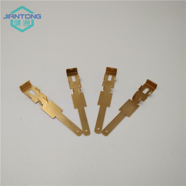 EDM wire cutting for electric brass terminal