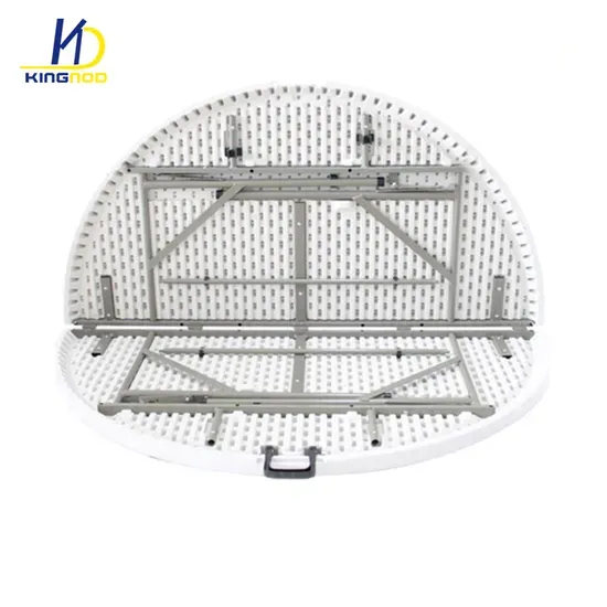 6 Feet HDPE Plastic Round Foldable Table for Wedding Rental