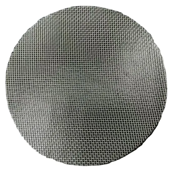 ZHENYU Factory Supply Black Wire Mesh Woven Screen Filter Mesh for Plastic Extruder