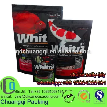 100g tropical fish high protein color enhanced fish food pouch