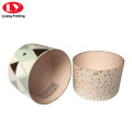 Powder Puff Packing Cylinder Cardboard Tubes Box