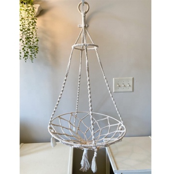 BODI Macrame Hanging Halo Pet Hammock Bed