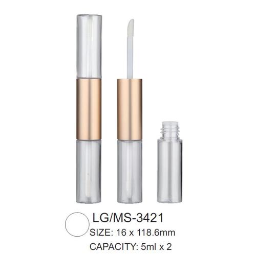 Doublel Head nhựa Wholesale Lipgloss/Mascara Container