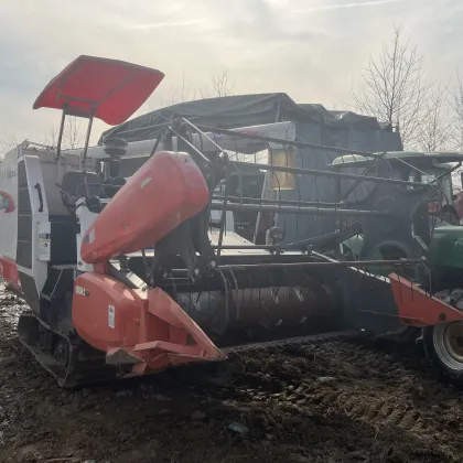 Used Kubota Rice Combine Harvester - Agricultural Equipment