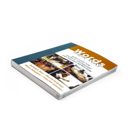 Print school softcover children education book for learning