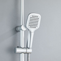 White Bathroom Shower Panel Shower Column Shower Set