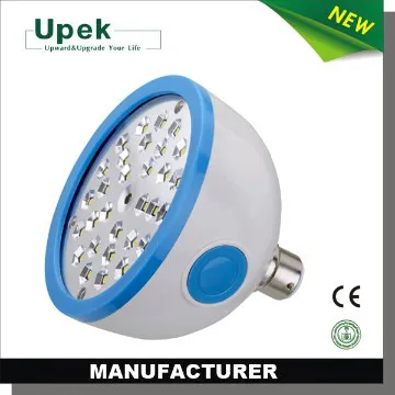 Ac dc rechargeable bulb led emergency light