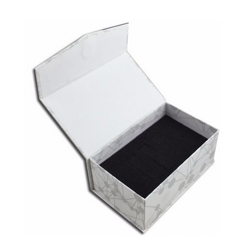 Handmade Magnetic Paper Box with Foam Insert