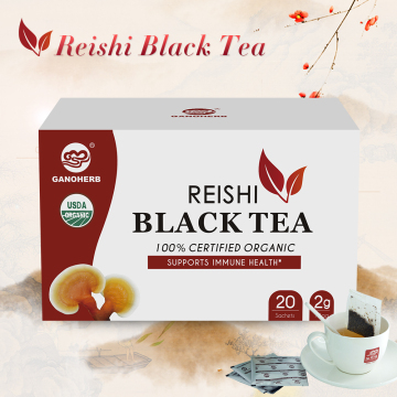Black Tea Extract Flavors Mushroom Tea