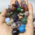 Natural Mixed Gemstone Mushroom Shaped Polished Decor Healing Gift Decorative Stones And Crystals