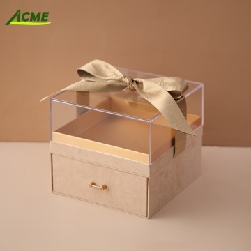 Wholesale Clear Acrylic Jewelry Box for Chocolate and Gifts