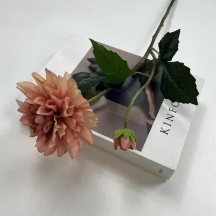 Yunfan Dahlia Silk Flowers - JH Factory New Style Bulk Real Touch Dahlias