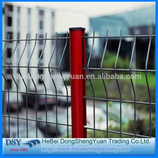 Factory directly sale welded galvanized wire mesh 3D bend fence panel