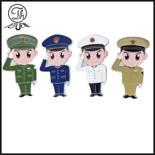 Custom Enamel Policeman badge pins clip
