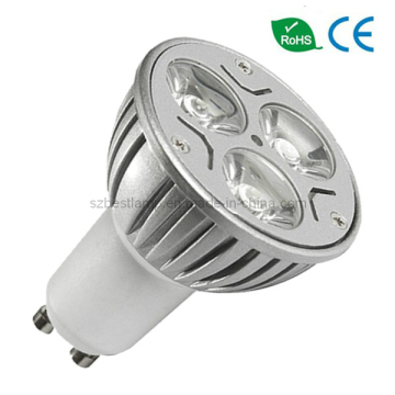 Power LED Bulbs in GU10 Lamp Base