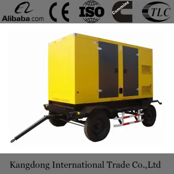 Brand New 125kva Weichai Deutz Mobile Type Diesel Generator Set
