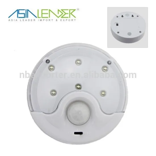 6LED wireless motion led sensor light